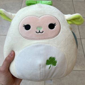 RARE Emela St. Patrick’s Day Lamb Squishmallow 8” BNWT